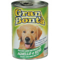 Gran Bonta Dog Canned Food with Lamb & Rice草羊靚飯 400g  X 24 罐